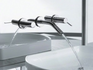 consolidated-wall mounted faucet